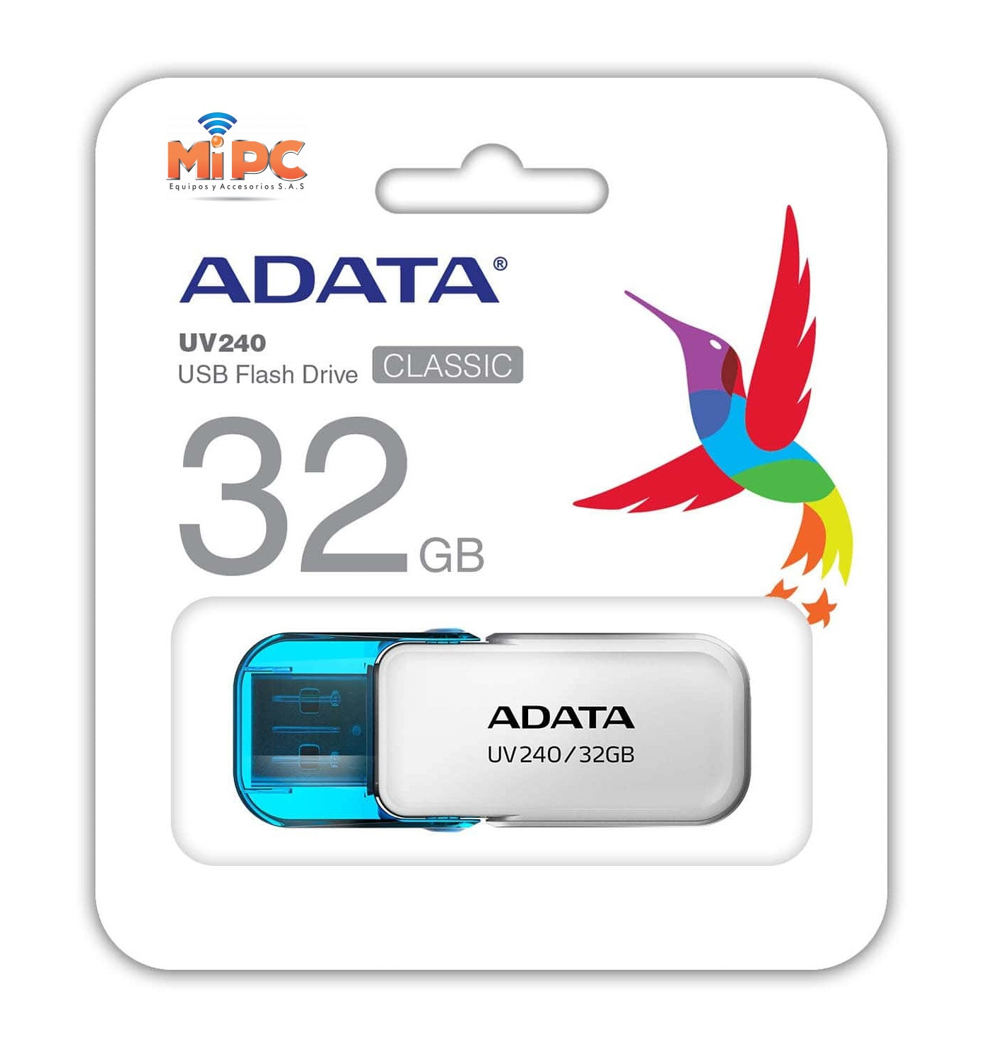 Imagen MEMORIA USB ADATA UV240 32GB