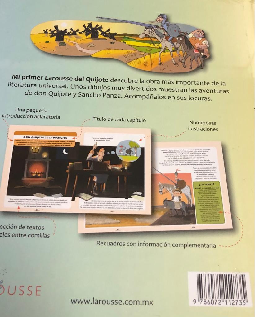 Imagen Mi primer Larousse del Quijote 2