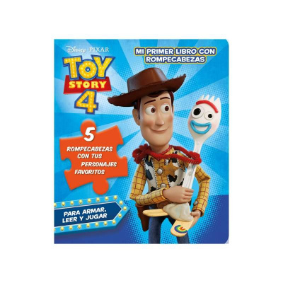 ImagenMi primer libro con rompecabezas Toy Story 4