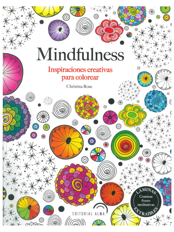 Imagen Mindfulness.  Inspiraciones creativas para colorear