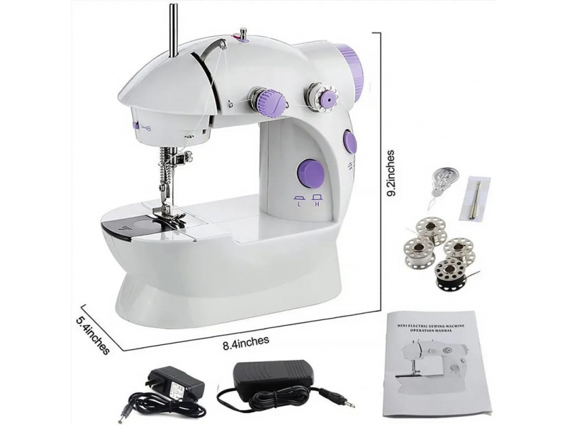 Pequeña máquina de coser manual portátil Mini máquina de coser manual