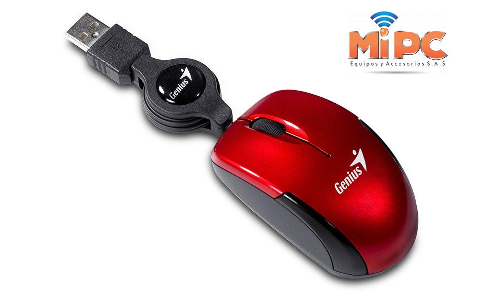 Imagen Mini Mouse MICRO TRAVELER, Puerto USB, Retráctil 5