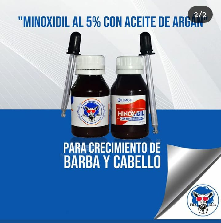 Imagen MINOXIDIL CON ACEITE DE ARGAN AL 5% 1
