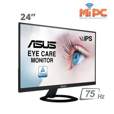 ImagenMonitor Eye Care ASUS VZ249HE, Panel IPS, 75Hz