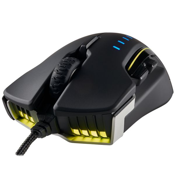 Imagen Mouse Gamer Corsair GLAIVE ALUMINUM RGB, 16000 DPI 1