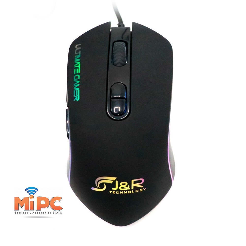 Imagen Mouse GAMER J&R RGB + Obsequio Pad Mouse ... MGJR-041