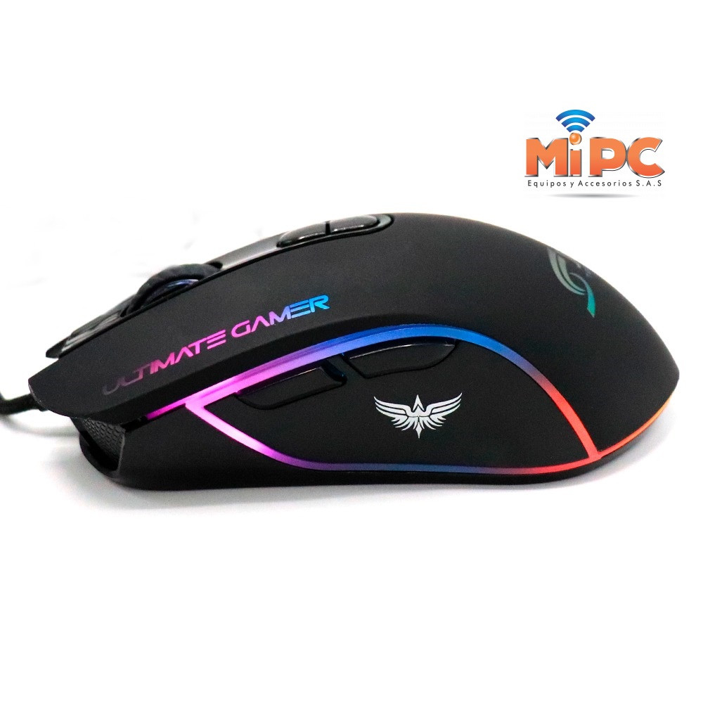 Imagen Mouse GAMER J&R RGB + Obsequio Pad Mouse ... MGJR-041 2