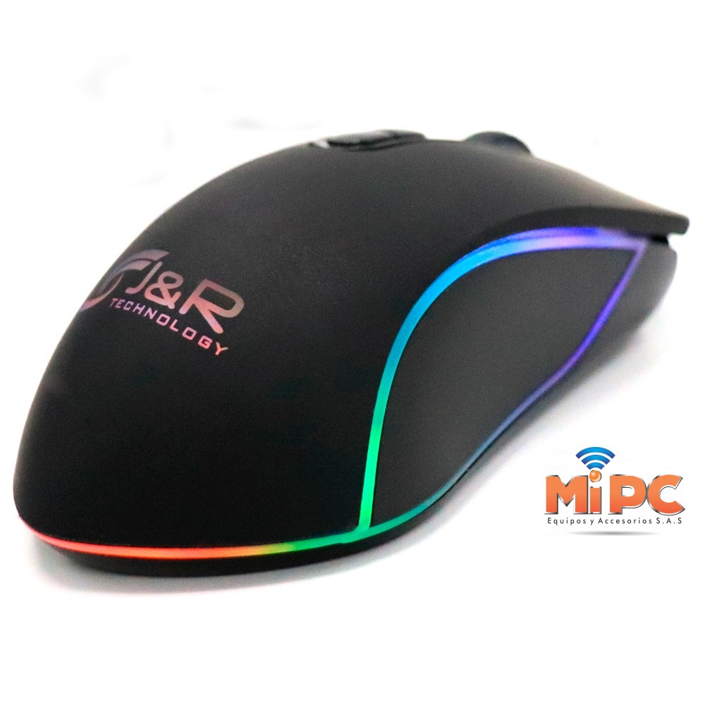 Imagen Mouse GAMER J&R RGB + Obsequio Pad Mouse ... MGJR-041 4