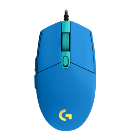 Imagen Mouse Gamer Logitech G203 RGB LightSync Azul 2