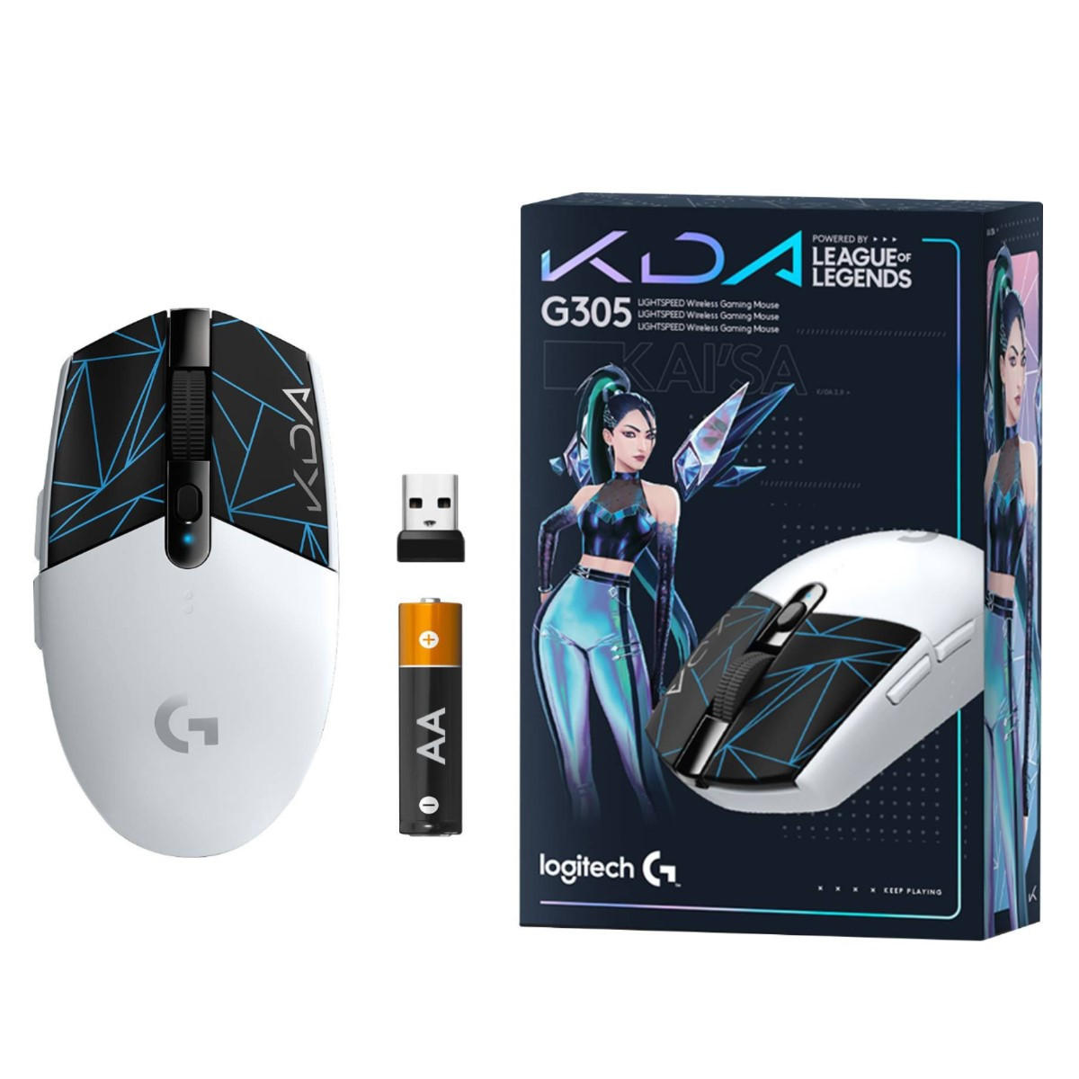 Imagen Mouse Logitech G305 KDA 3