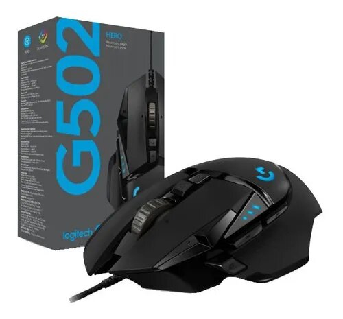 Imagen Mouse Logitech G502 Hero Gaming