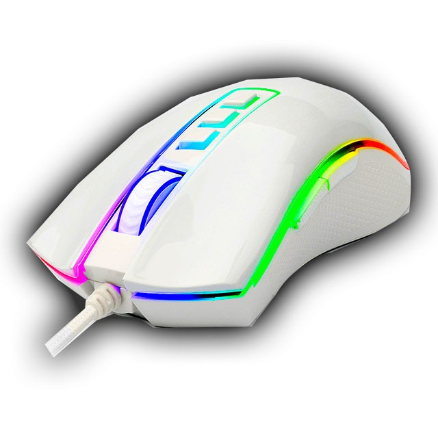 Imagen Mouse Redragon M711-W Cobra White 10000DPI USB 2