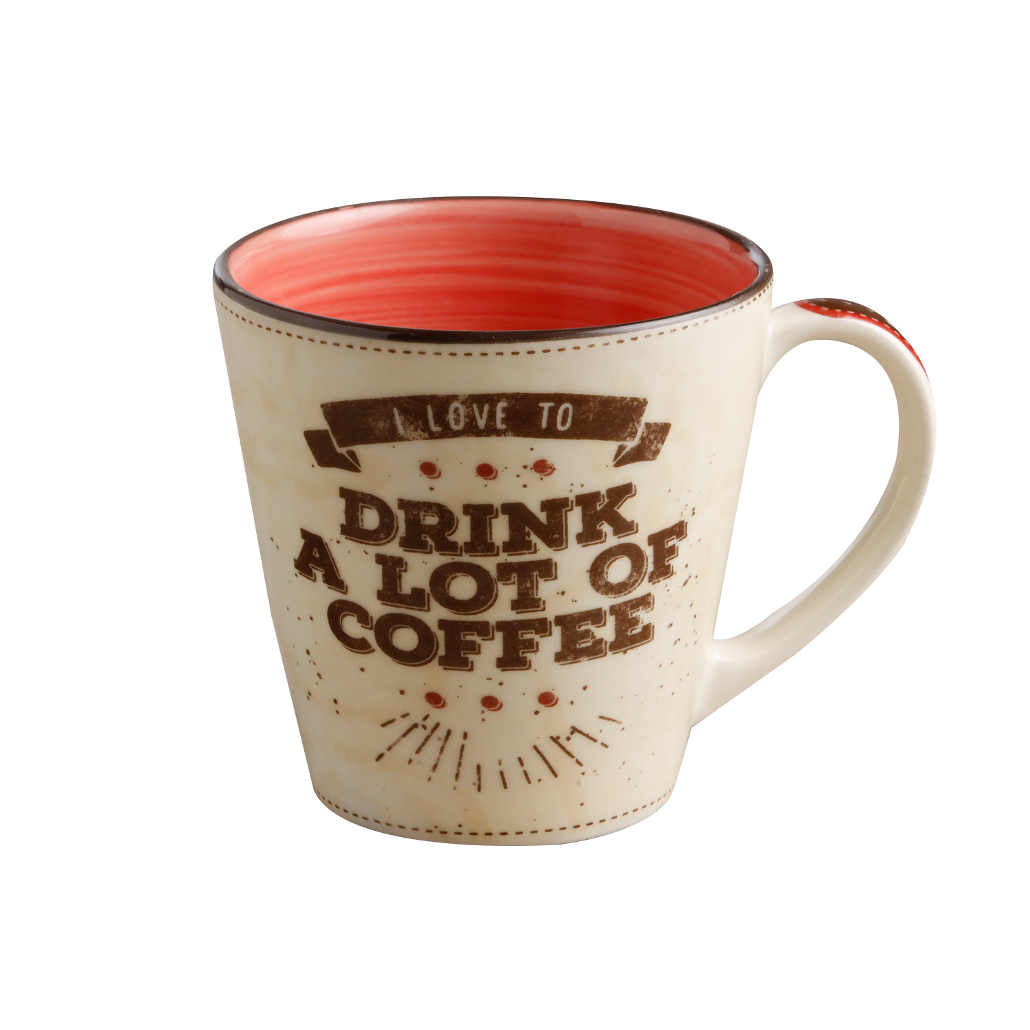 Imagen Mug Drink a lot of Coffee 405 cc 1