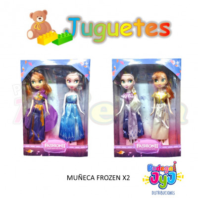 ImagenMuñecas Frozen X2
