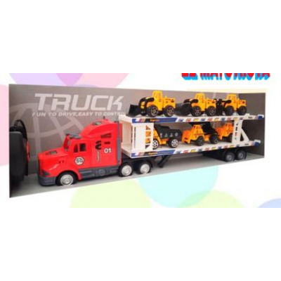 Imagen(N2018-RD755-2B) TRACTOMULA R-C TRUCK CON SEIS CARROS