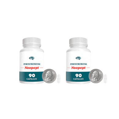 Imagen Nootropico - 2 X Noopept 90 capsulas de 30 mg ( 540 dosis ) - stock inmediato 1