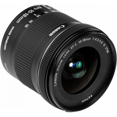 ImagenObjetivo Canon EF-S 10-18mm f/4.5-5.6 IS STM