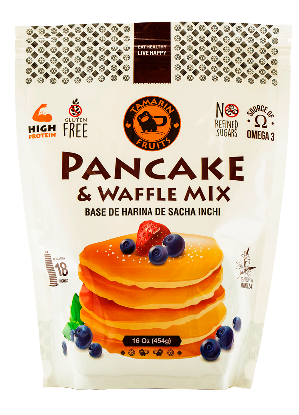 Imagen Pancake & Waffle Mix a Base de Harina de Sacha Inchi 1