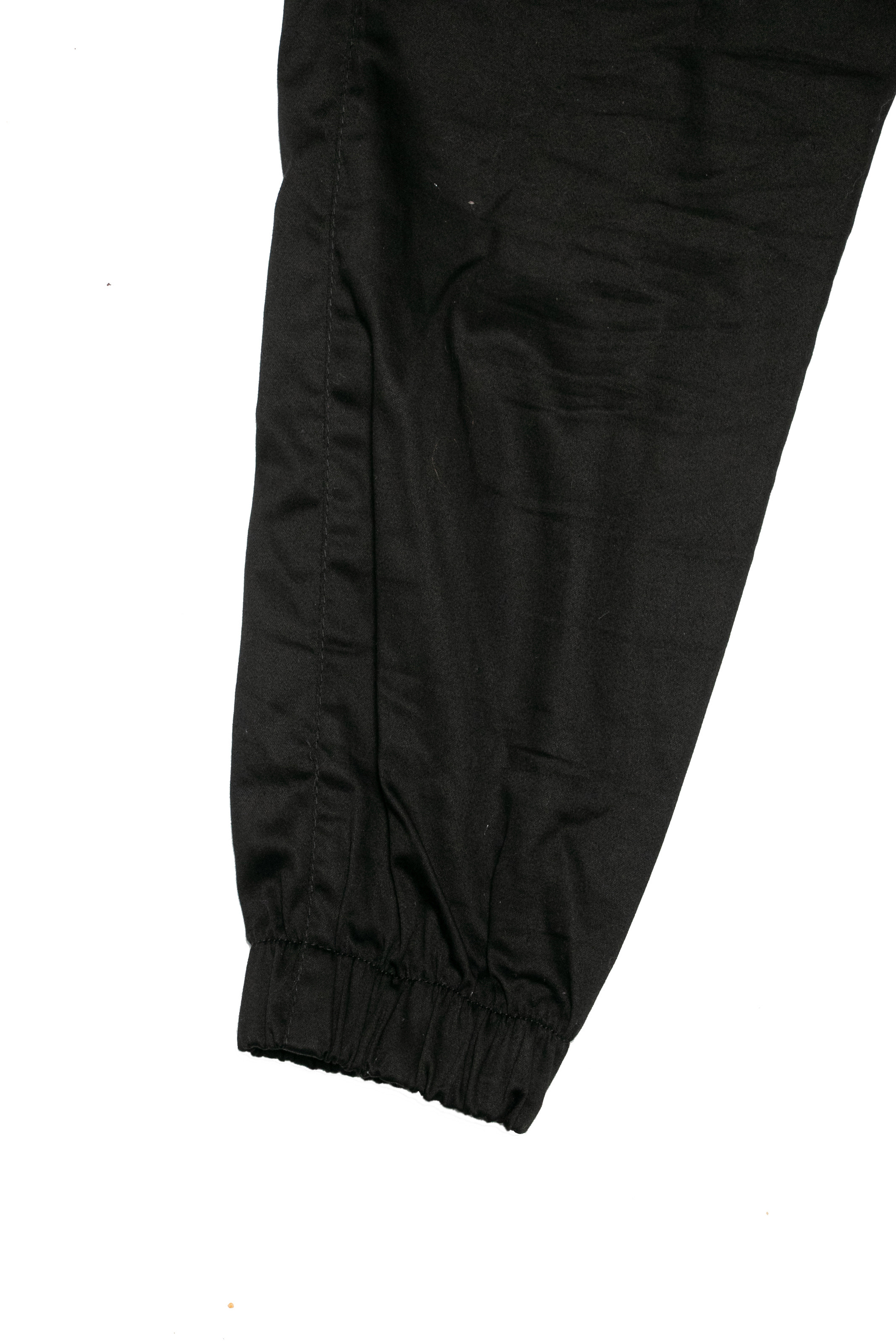 Imagen Pantalón negro en drill elástico para mujer 5