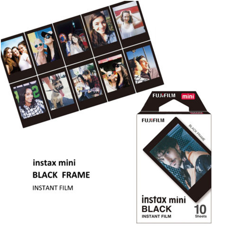 Imagen Papel Fotográfico Fujifilm Instax Mini Borde Negro 2