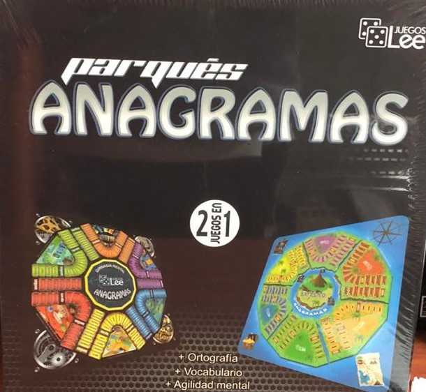 Imagenparqués anagramas 2 juegos en 1