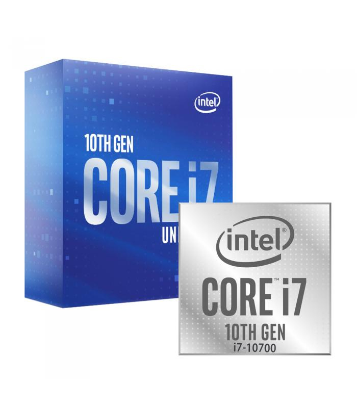 Imagen PC Core i7 10700, 8 Ram, SSD 240, Board MSI Z490, Chasis y Fuente CORSAIR 2
