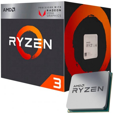 Imagen PC Gamer Completo Ryzen 3 3200g, Ram 8 gigas, SSD 240,  Monitor 22" FULL HD, Teclado y Mouse  3