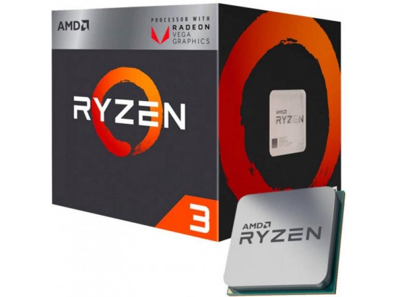 PC Gamer Completo Ryzen 3 3200g, Ram 8 gigas, SSD 240, Fuente Real