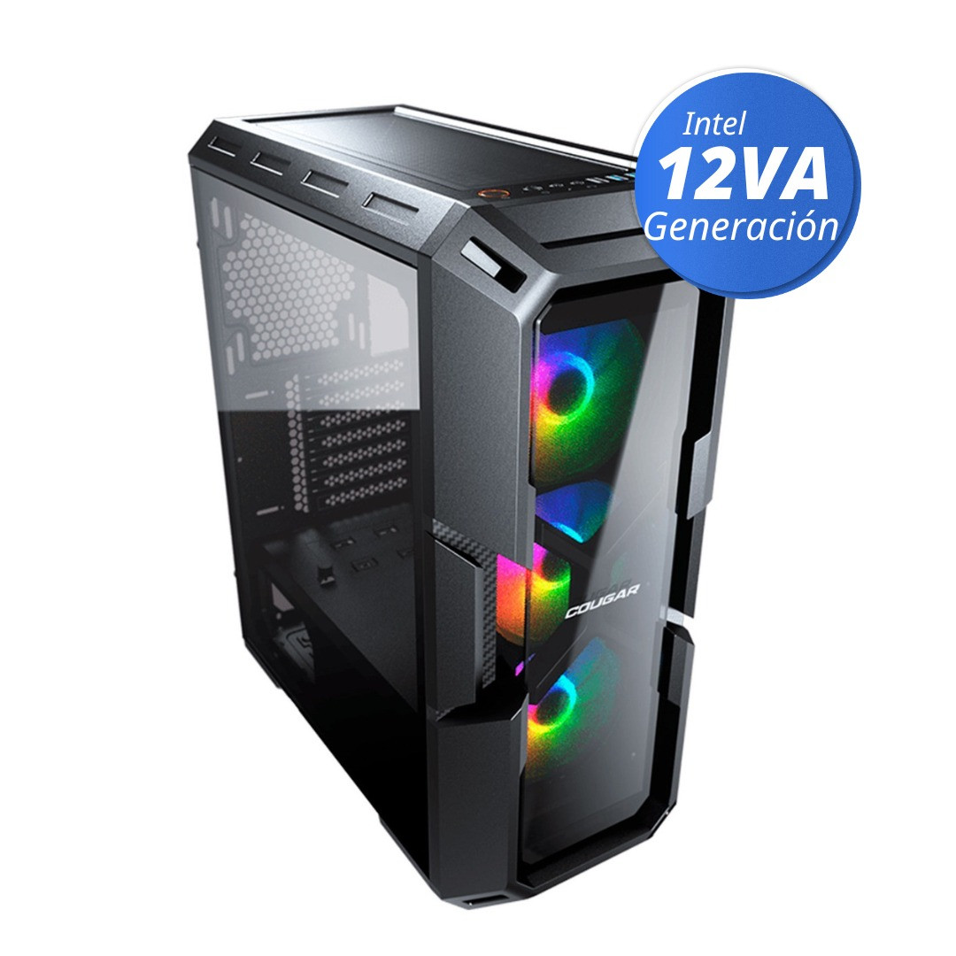Imagen PC Gamer Core i7 12700f, RTX 3070ti 8 gigas, Ram 16 gigas, Solido 500, Chasis Gamer, Fuente Real