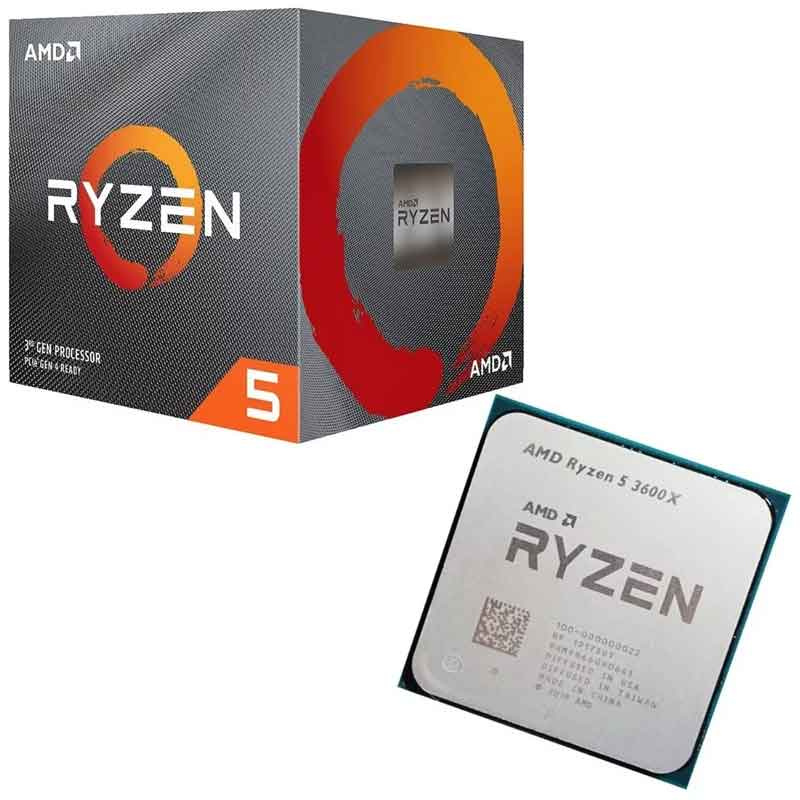 Imagen PC Gamer Ryzen 5 3600XT, 8 Ram, SSD 480, Board ASUS PRIME B450, Chasis Invader, Fuente Real 2