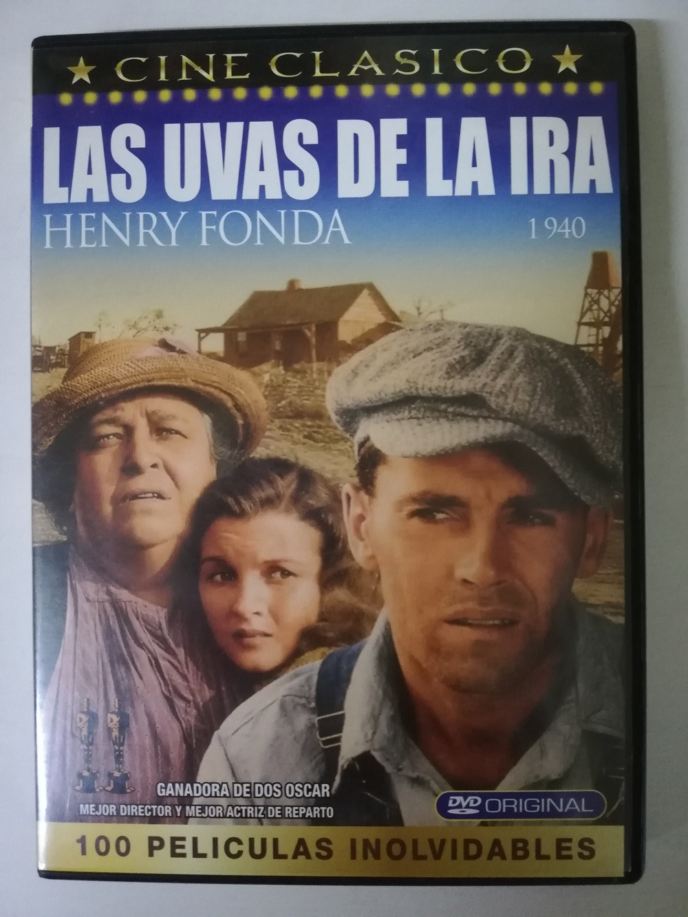 Imagen PELICULA DVD LAS UVAS DE LA IRA - JOHN FORD