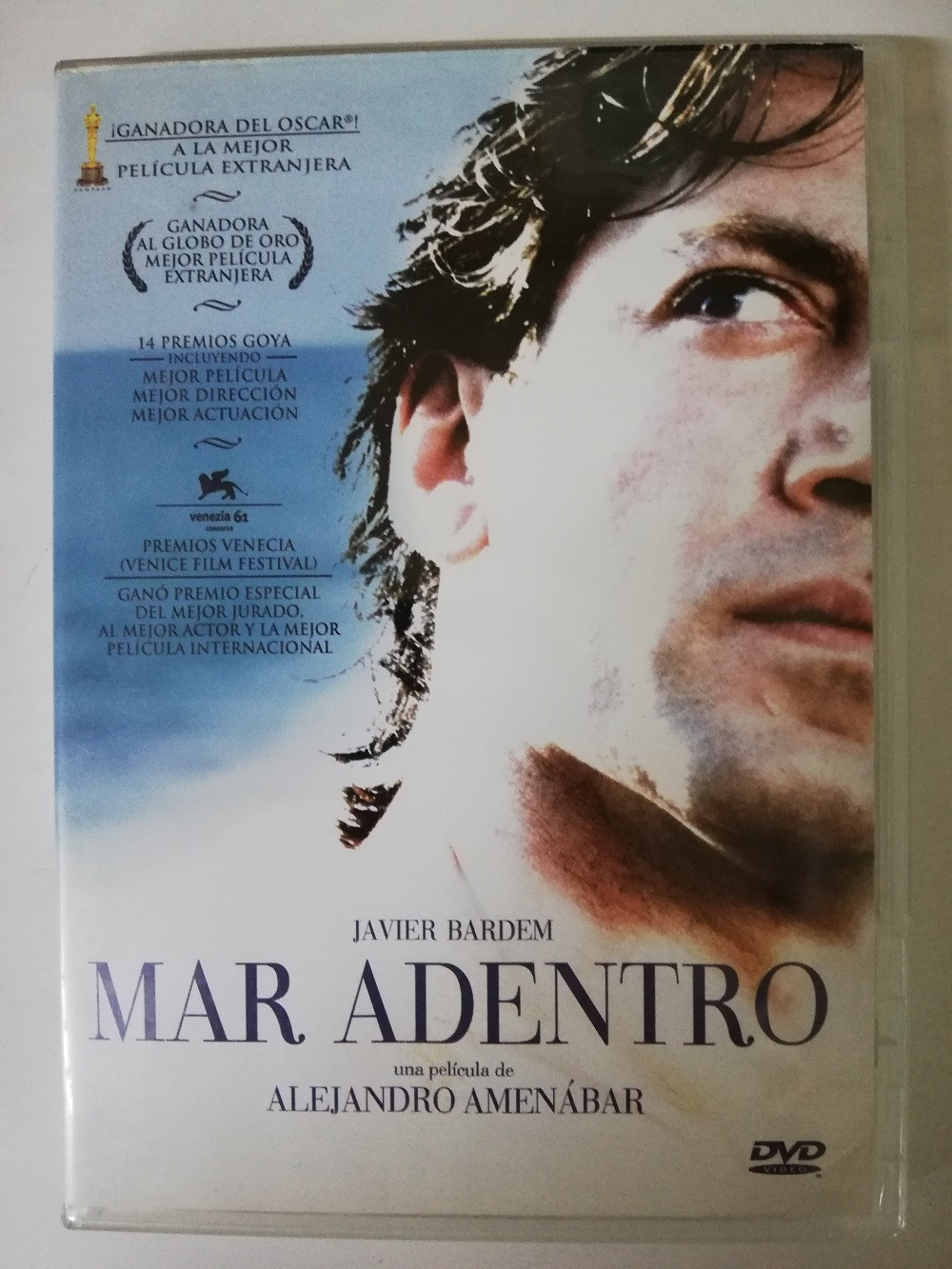 Imagen PELICULA DVD MAR ADENTRO - ALEJANDRO AMENÁBAR