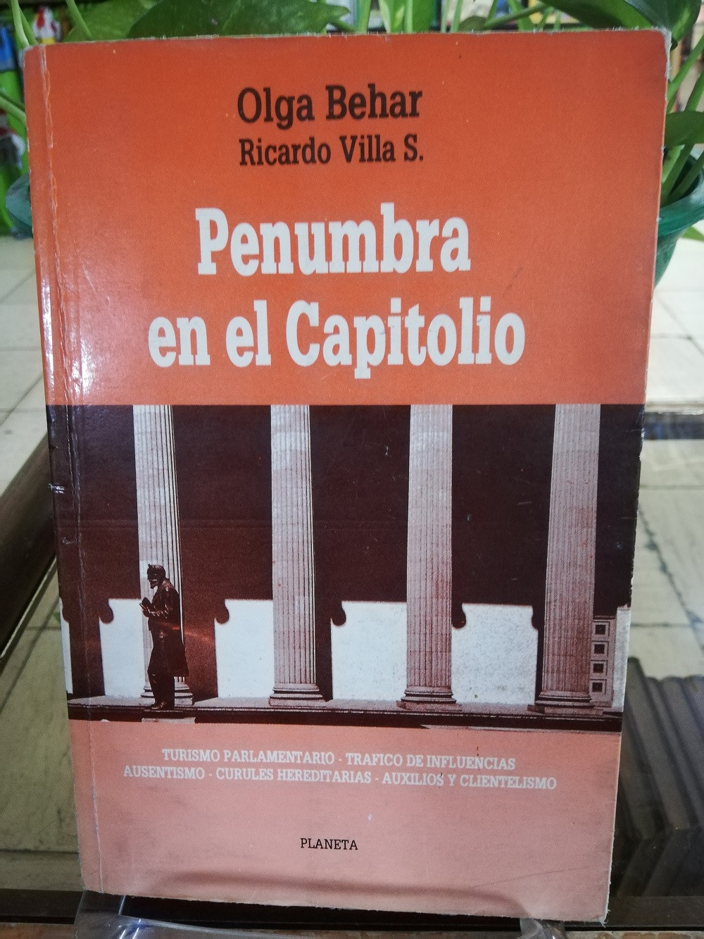 Imagen PENUMBRA EN EL CAPITOLIO - OLGA BEHAR/RICARDO VILLA