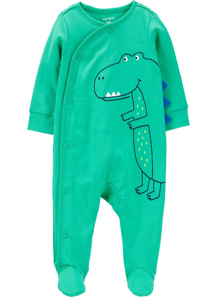 Pijama Algod n Dinosaurio verde 1H296410 pendiente