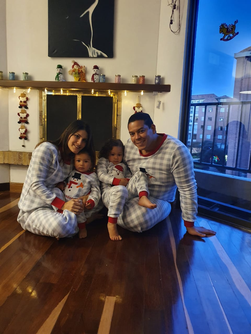 Imagen Pijama de Navidad Gris 4