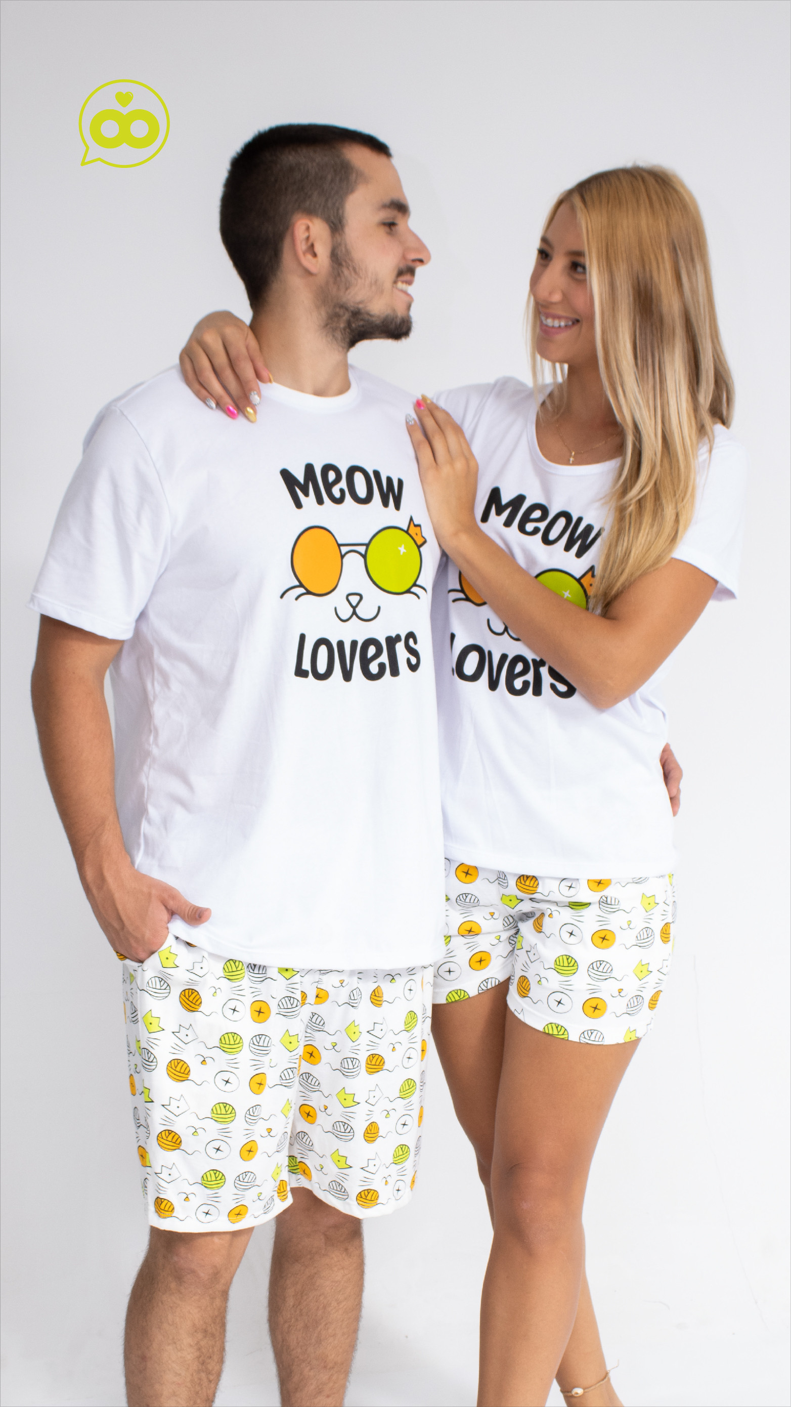 Imagen Pijama Familiar colección Meow Lovers 2