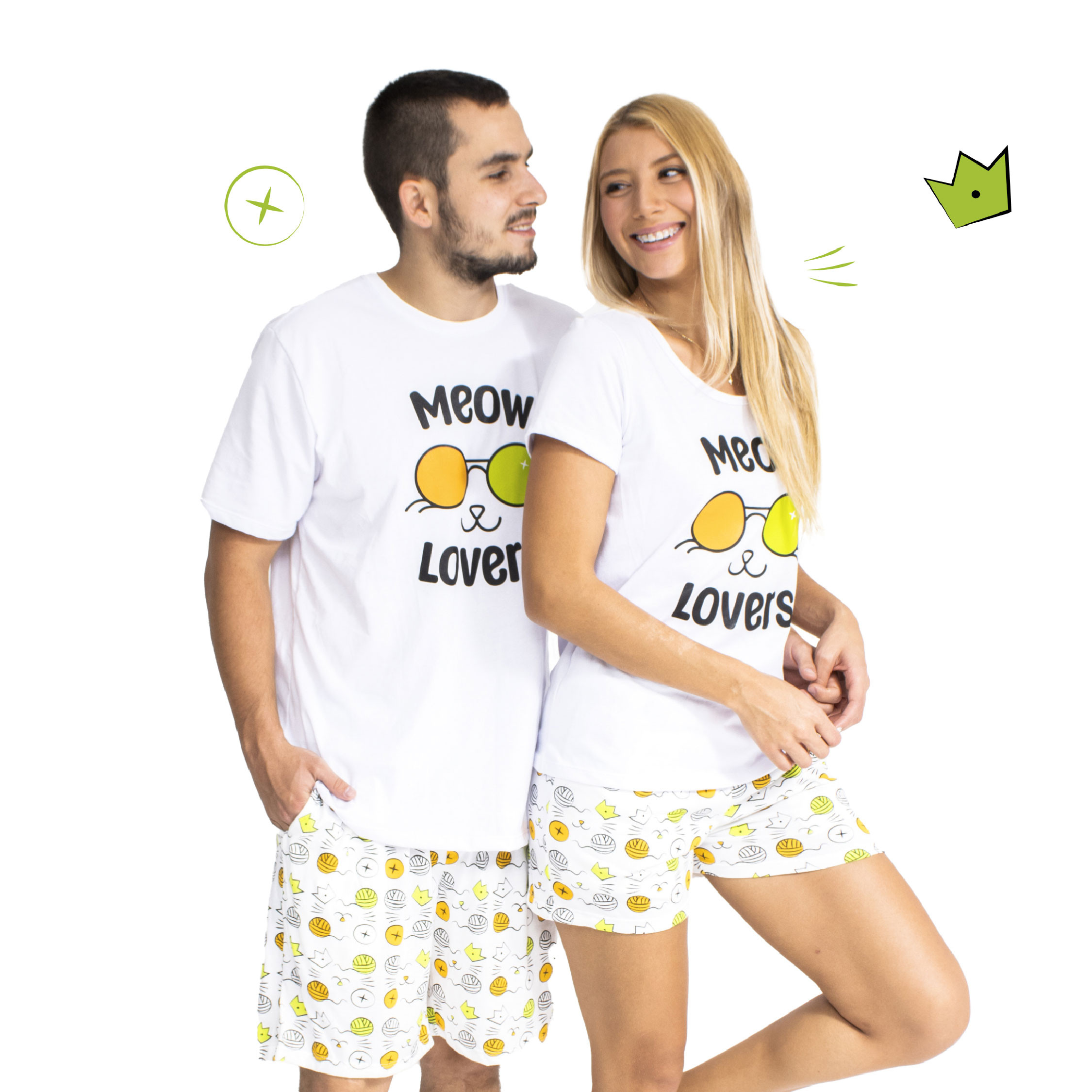 Imagen Pijama Familiar colección Meow Lovers 1