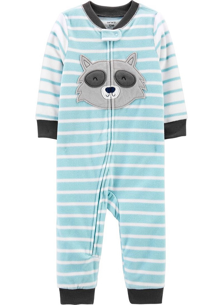 Pijama Fleece Mapache : pendiente
