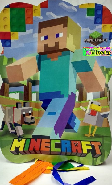 Imagen Piñata Minecraft 1