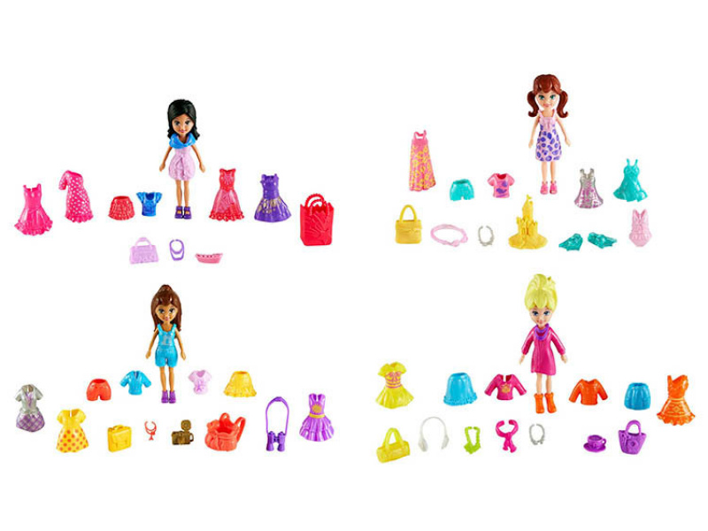 super coleccion de modas polly pocket