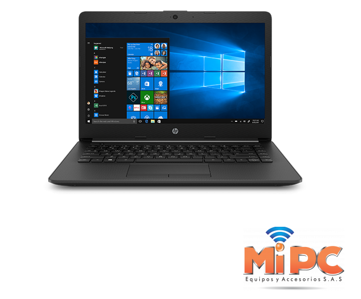 Imagen Portátil HP - 14-ck0089la, Intel celeron, RAM 4gb, Disco 500gb, Pantalla 14" Windows 10H 1