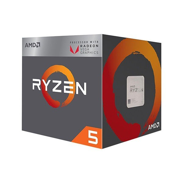 Imagen Procesador Ryzen 5 2400G + Video Radeon Vega 11 2