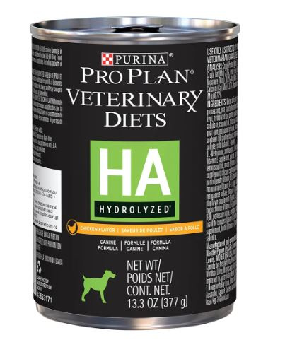 Imagen ProPlan lata 377gr HA Veterinary Diets Hydrolized Canine húmedo (SENSIBILIDADES ALIMENTARIAS). 1