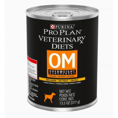 ImagenProPlan lata 377gr OM Veterinary Diet Overweight Management Canine