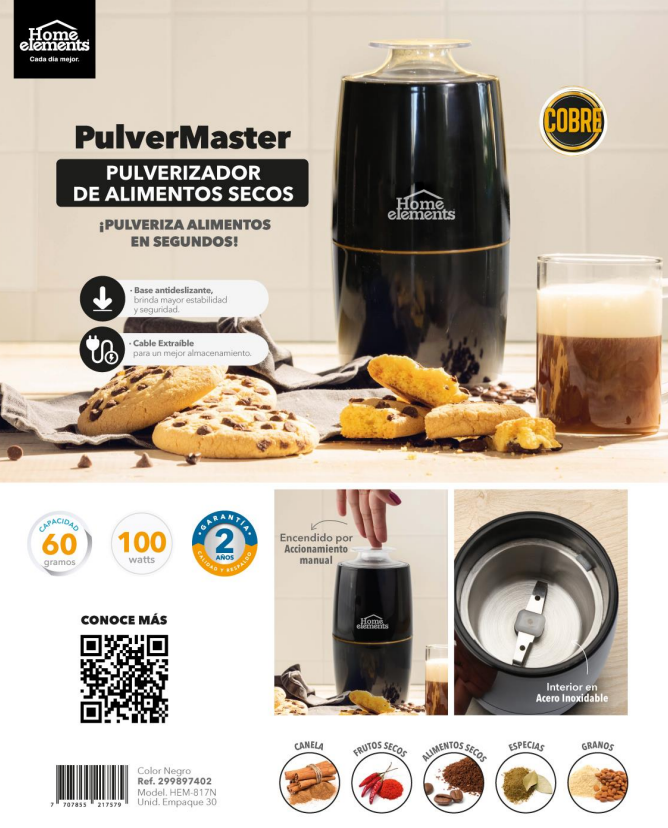 Imagen PULVERMASTER/ MOLEDOR DE CAFÉ  3
