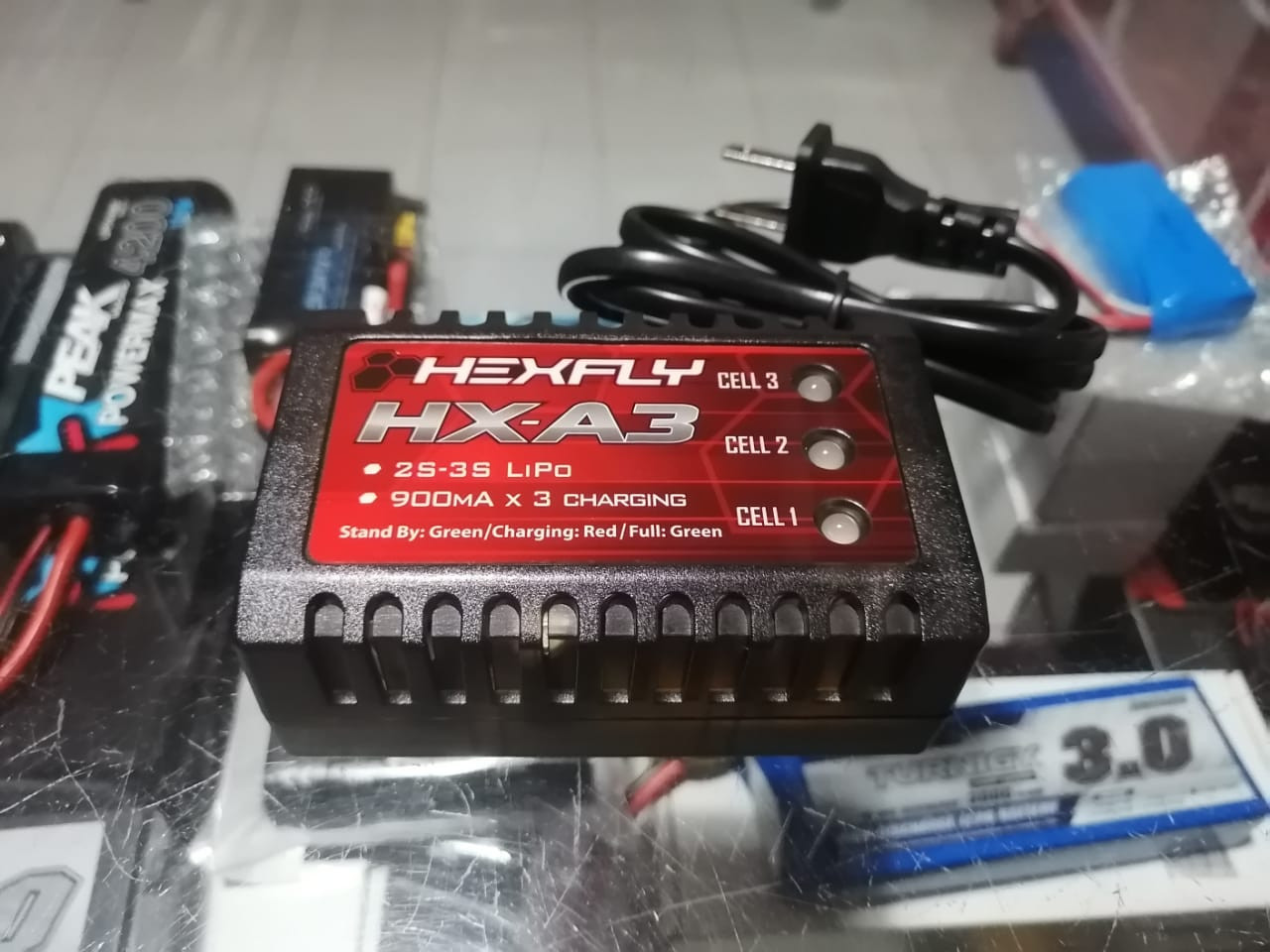 Redcat Cargador Balanceador Hx A3 Bateria Lipo 2 3s Hx A3 Hobbys Cali