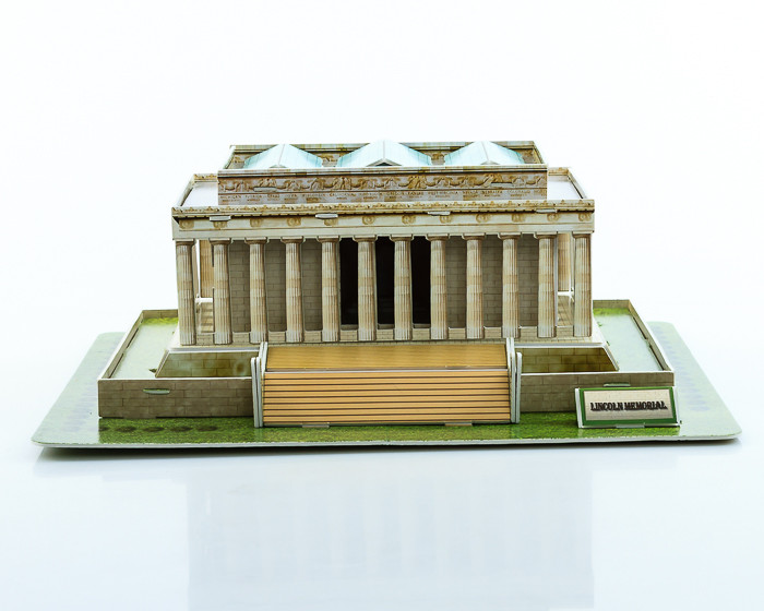 ImagenRompecabezas 3 Dimensiones en Caja: Monumento a Lincoln