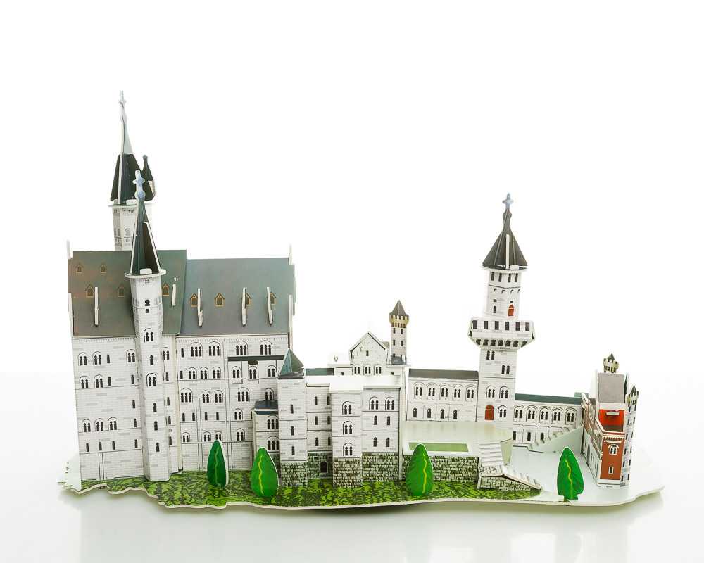 Imagen Rompecabezas 3D en Caja: Castillo de Neuschwanstein 1