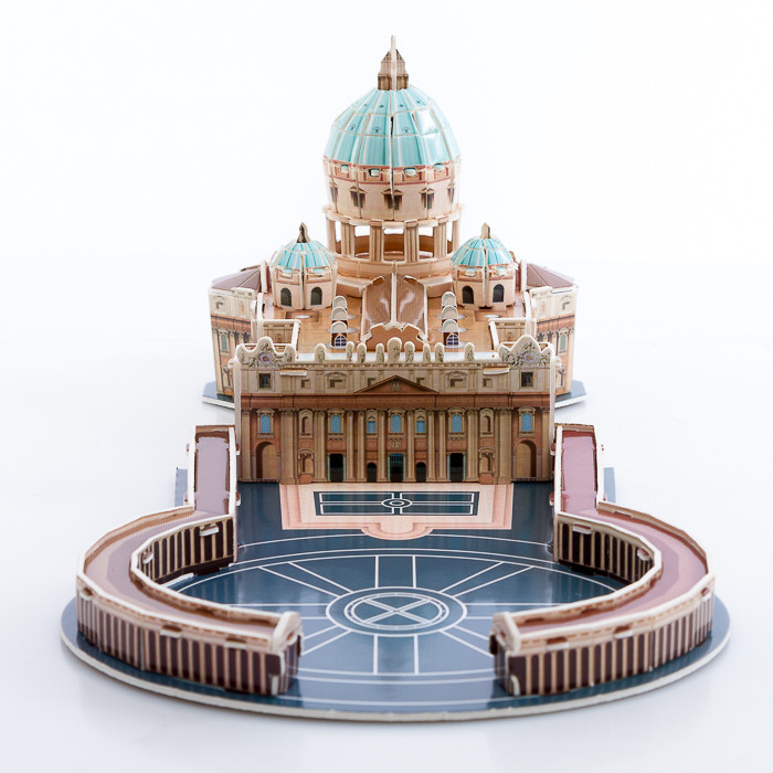 ImagenRompecabezas 3D en Caja: Plaza de San Pedro