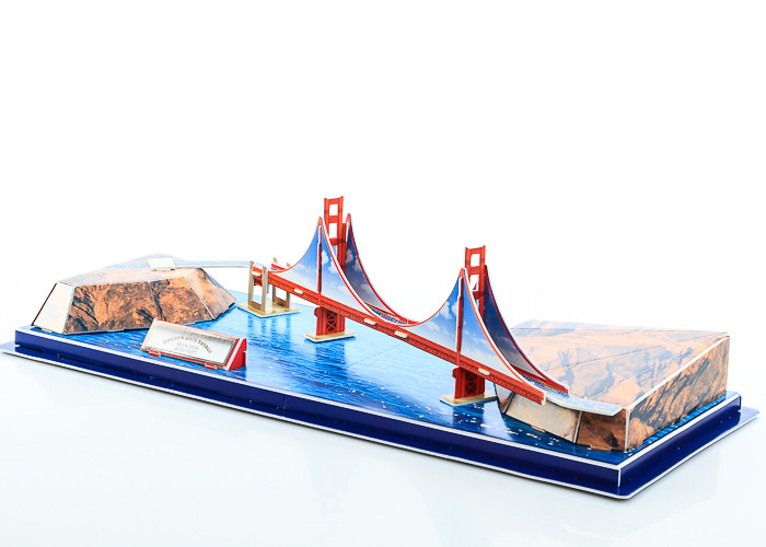 Imagen Rompecabezas 3D en Caja: Puente Golden Gate 2